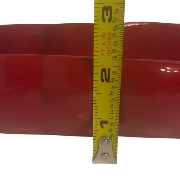 Vintage Boston Warehouse Lobster Tray 18" Red Coastal Ceramic Server Dish - Picture 8 of 9